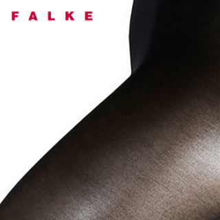 FALKE 德国鹰客 Sensual Cotton 30D女士连裤袜打底裤 黑色black S 40085-3009-S