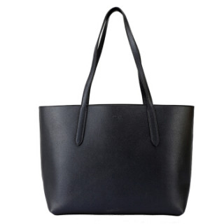 COACH 蔻驰 奢侈品 女士藏青色皮质手提单肩托特包 F37871 IMO2V