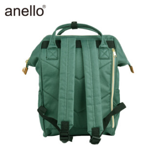 anello 阿耐洛 日本潮男女离家出走小号手提双肩背包B0197B深绿色