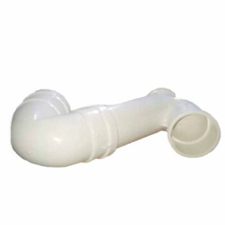 语塑 PVC排水管材管件 PS1801 S弯 DN50 工地工程款 20个装 CCJC
