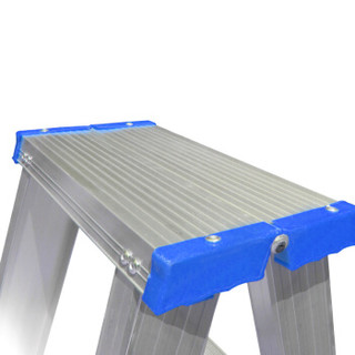 海乐（Haile）人字梯子 折叠梯 2.5米 铝合金材质 TZ-2.5
