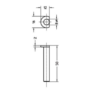 德国派尔沙(PREISSER)0739 124 测量插入双 钢制