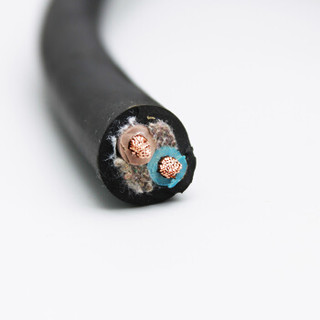 眼镜蛇牌电线电缆 YZ-2*4平方2芯多股国标铜芯橡胶软电缆100米（非100米整数不售卖）