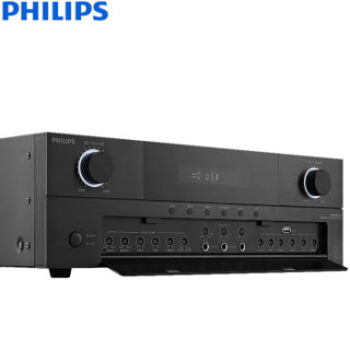 飞利浦(PHILIPS)KTV音响CSS1308套装二合一 家庭影院 KTV舞台婚庆会议电视家庭卡拉ok专业卡包箱+功放组合