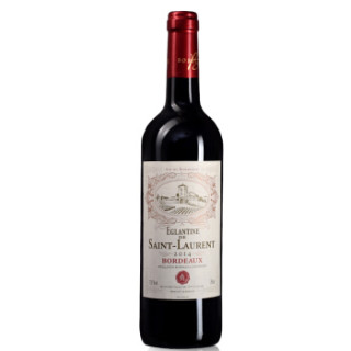 法国进口红酒 波尔多AOC 圣罗瑞教堂干红葡萄酒 2014年 整箱装 750ml*6瓶
