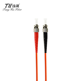 汤湖 TH-M116-20 光纤跳线 电信级光纤线 网线跳线 ST-FC多模双芯光纤尾纤 收发器尾纤光纤线 20米