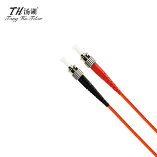 汤湖 TH-M116-20 光纤跳线 电信级光纤线 网线跳线 ST-FC多模双芯光纤尾纤 收发器尾纤光纤线 20米
