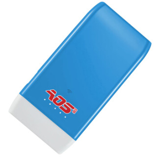 傲石(AOS)无线路由云电盘 MW010 (蓝色)iDisk 64G (附移动电源、Wifi存储、路由器等功能)