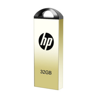 惠普(HP)v225w 32G u盘刻字创意纪念礼品展会企业logo个性化自定义金属U盘定制