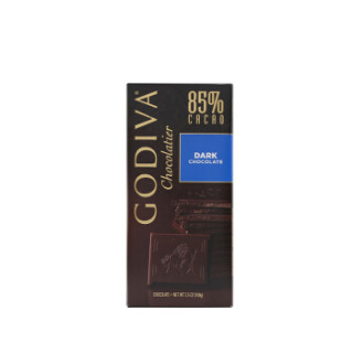 GODIVA 歌帝梵 85%可可黑巧克力片 100g 排块