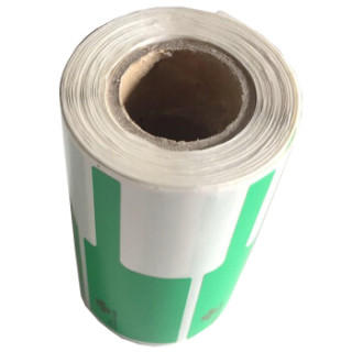 舜普(SP)UNPF02-500G 联通旗型标签 45mm*30mm+35mm绿(500片/卷)