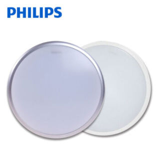 PHILIPS/飞利浦 恒洁(升级版)/31825/灰色/17W/65K  17W 白光