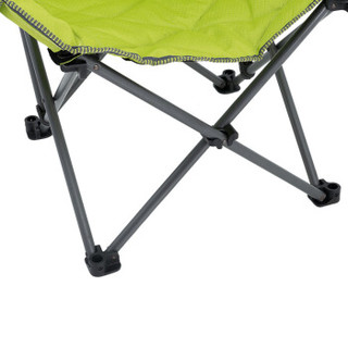 威野营（V-CAMP）户外折叠椅子 靠背休闲躺椅 懒人沙发椅 蝴蝶加厚夹棉椅 月亮椅（绿色）