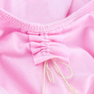 范迪慕 儿童舞蹈服女童练功服女款套装长袖考级服装连体服棉芭蕾舞裙 FWDF01-粉色-长袖-2XL