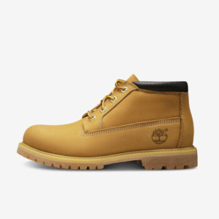 Timberland 添柏岚 踢不烂 大黄靴 牛皮防水经典黄靴 女鞋 23399 中邦 39.5码US8.5 黄色