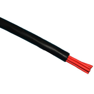 北建（Beijian）阻燃多芯多股黑护套线ZB-VVR2*4(56*0.3)线芯选色或定色打号下单备注红黄蓝绿黑白  100米/盘