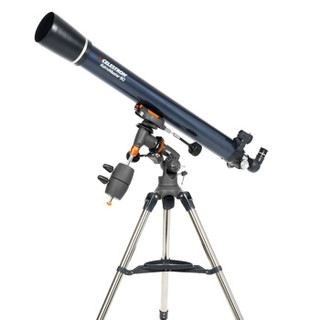 星特朗 CELESTRON90口径天文望远镜专业级深空观测 正像观景观天2用高清高倍 观星1000学生天文望远镜