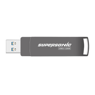 超音速 Supersonic 128GB USB3.0 X3 锖色金属U盘 高速传输  时尚便利