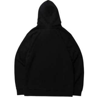 LI-NING 李宁 运动时尚系列 男子套头连帽卫衣AWDP283-2 黑色 M