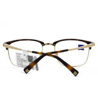 蔡司眼镜（Zeiss Eyewear）男女款 全框金色玳瑁色镜框眼镜框眼镜架 ZS-30008-F019 53MM
