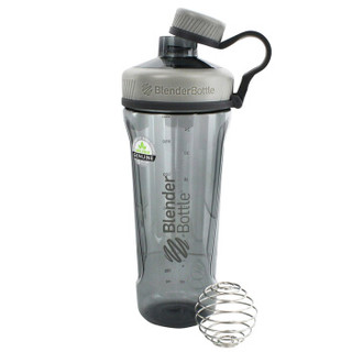 Blender Bottle Radian Tritan 提手款运动水杯 蛋白粉摇摇杯带搅拌球 灰色 32oz(约900ml)