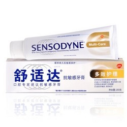 SENSODYNE 舒适达 多效护理 抗敏感牙膏 180g  *5件 +凑单品