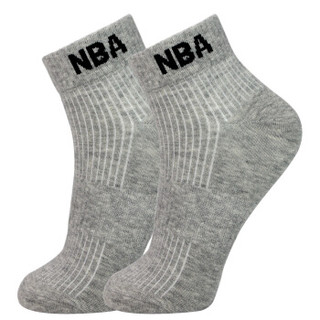 NBA袜子男士袜子低帮男袜精梳棉舒适透气 篮球运动短袜 3双装 混色