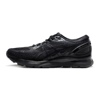 ASICS 亚瑟士 男跑步鞋GEL-NIMBUS 21 1011A169-004 黑色/黑色 40.5