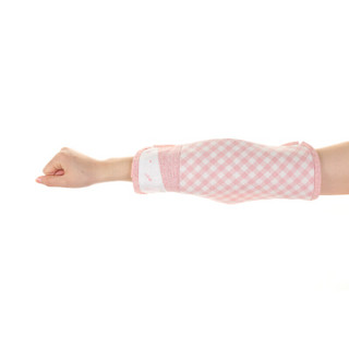 良良(liangliang)婴儿手臂枕席乐优苎麻新生儿宝宝哺乳手臂垫凉席乐优粉色30*15cm