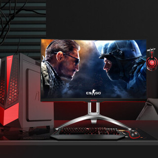 AOC 冠捷 爱攻 AG322FCX1 31.5英寸 VA 显示器(1920×1080、144HZ、FreeSync、1ms）