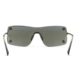PORSCHE DESIGN保时捷太阳眼镜男款超轻时尚纯钛驾驶墨镜 P8620A 银片银腿 140mm