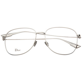 DIOR 迪奥 女款银色镜框银色镜腿光学眼镜架眼镜框 DIOR STELLAIREO8 010 56MM
