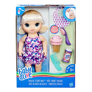 孩之宝（Hasbro）儿童玩具 淘气宝贝 冰激凌甜心宝宝C1090