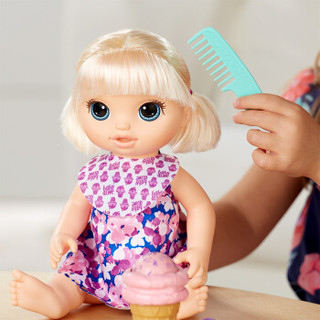 孩之宝（Hasbro）儿童玩具 淘气宝贝 冰激凌甜心宝宝C1090