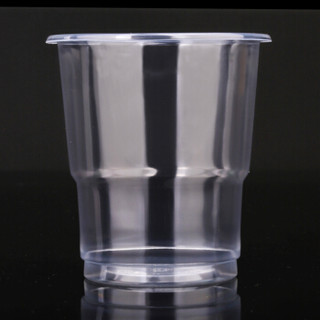 美丽雅 敦厚杯200ml*80只装塑杯 PP材质一次性杯子塑料杯耐热不易变形