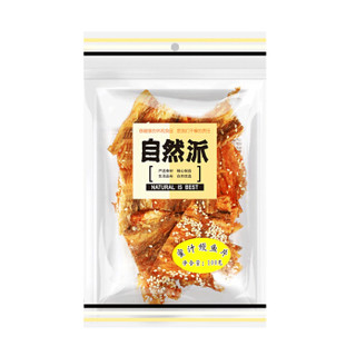 自然派 休闲零食 即食海味 鱼干海鲜小吃  蜜汁鳗鱼 100g