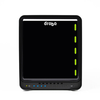 Drobo 5N2 双网口 BeyondRAID技术支持硬盘混插 5盘位NAS磁盘阵列