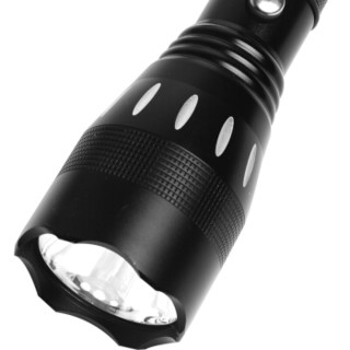 魔铁 MOTIE   LED强光手电筒 充电远射 家用户外应急自行车灯 S39 黑色
