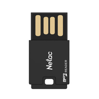 朗科（Netac）TF（MicroSD）存储卡 P302 迷你便携USB读卡器