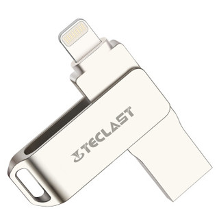 台电（Teclast）128GB USB3.0 苹果U盘 魔闪mini 香槟金 苹果MFI认证 iPhone/iPad轻松扩容 手机电脑两用优盘