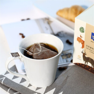金米兰(MILANGOLD)奶萃拿铁袋泡咖啡 现磨滤包式便携包10袋/盒