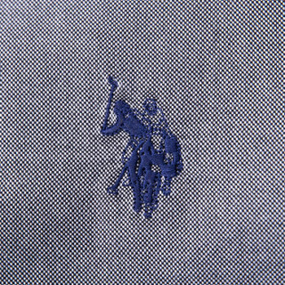 U.S. POLO ASSN. 美国马球协会 纯棉纯色休闲商务衬衫 ACSMC-60148