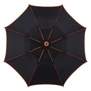 美度（MAYDU）1米35大型高尔夫晴雨伞 创意男士商务防风长柄雨伞 M1128黑色