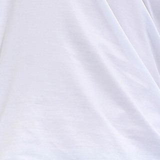 相思鸟 xiangsiniao T恤男自营短袖圆领字母T时尚个性简约休闲夏季新品基础百搭款 W1白色 170/88A