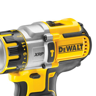 得伟（DEWALT）18V锂电充电式无刷磁浮高负载冲击钻 2x4.0Ah电池套装 DCD995M2-A9