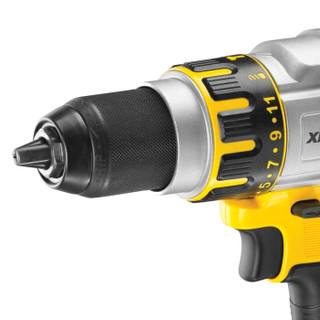 得伟（DEWALT）18V锂电充电式无刷磁浮高负载冲击钻 2x4.0Ah电池套装 DCD995M2-A9