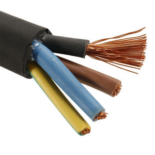 金山（JINSHAN)国标重型橡套线 软橡套线 电线 电缆 YC 3*4 100米/盘