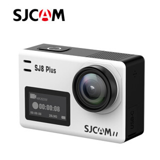 SJCAM SJ8Plus 4K运动相机智能摄像机户外航拍潜水防抖相机 遥控相机 白色