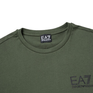 EA7 EMPORIO ARMANI阿玛尼奢侈品男士长袖针织T恤衫6ZPT28-PJA2Z GREEN-1852 XL