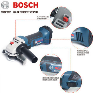 博世（ Bosch） 充电式角磨机 GWS18V-Li 100mm (含两块4.0AH电池 一个充电器） 1台
